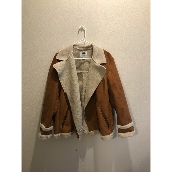 Old Navy Jackets & Blazers - Sherpa lined moto jacket